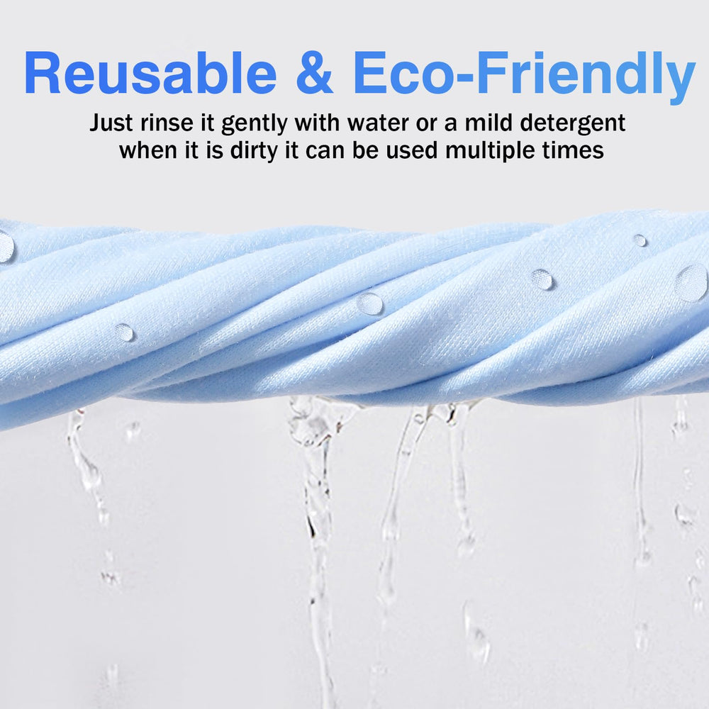 Reusable and washable Zeefpod microfiber cleaning cloths