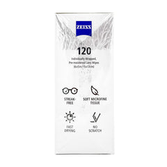 Using ZEISS wipes on coated binocular lenses