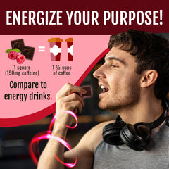 ZenEvo Driving Energy Bite in gym bag for on-the-go energy.