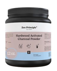 Zen Principle Activated Charcoal Powder container - 12 oz