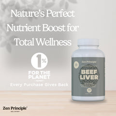 Product imagery suggesting benefits for hair and nails