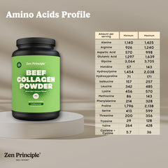 Powder dissolves easily in cold or warm liquids