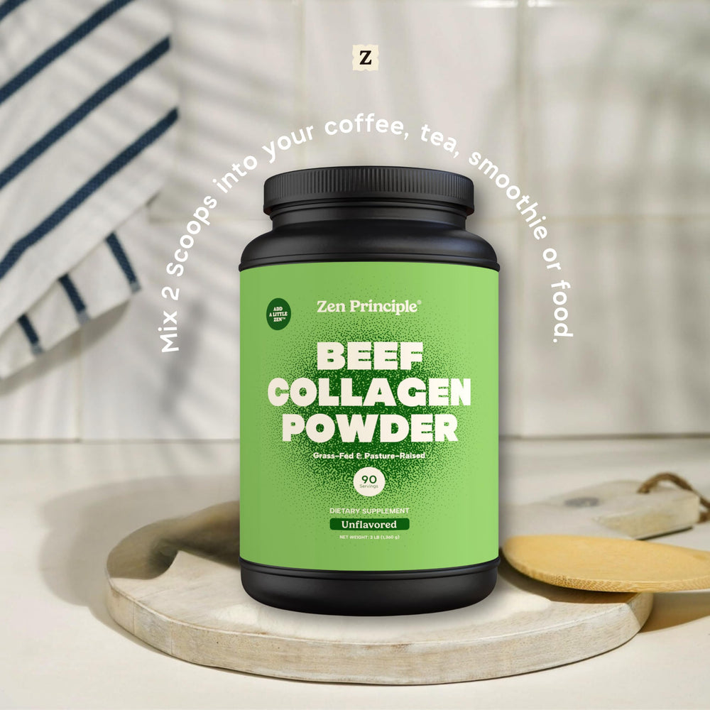 Gluten-free and GMO-free pasture-raised bovine collagen