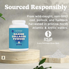 Comparison image: non-GMO status of Zen Principle product