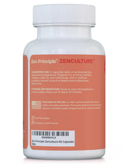 Graphic showing the 4-in-1 synbiotic: probiotic, prebiotic, postbiotic, digestive enzymes