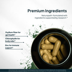 Chlorophyllin (chlorophyll) in Zenmen pills