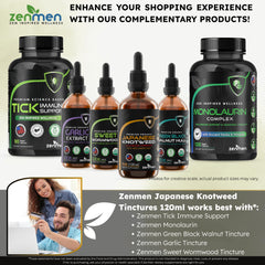 Made in USA badge for Zenmen Knotweed tincture