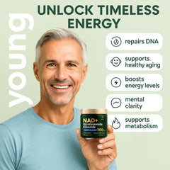 ZenUP NAD+ bottle label close-up