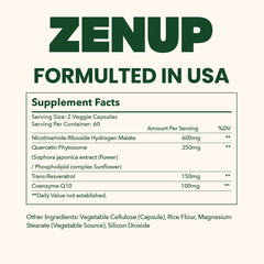 ZenUP NAD+ supports skin and energy