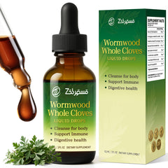ZENVIVIAN Wormwood extract liquid drops bottle for gentle daily digestive support