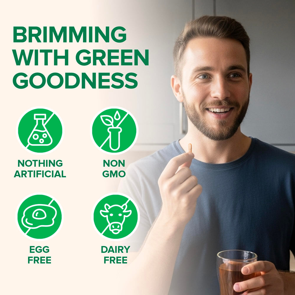Vegan non GMO allergen free supplement claim on bottle