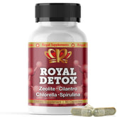 Zeo Health Royal Detox capsules for a gentle daily detox routine.