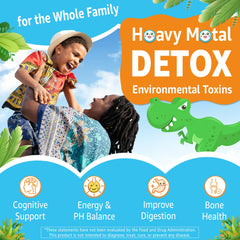 Zeolite with chlorella and spirulina ingredients beside bottle