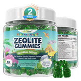 Front view of Zeolite Detox Gummies for kids and adults