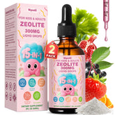 Zeolite Drops 2 Pack hero bottle 120ml