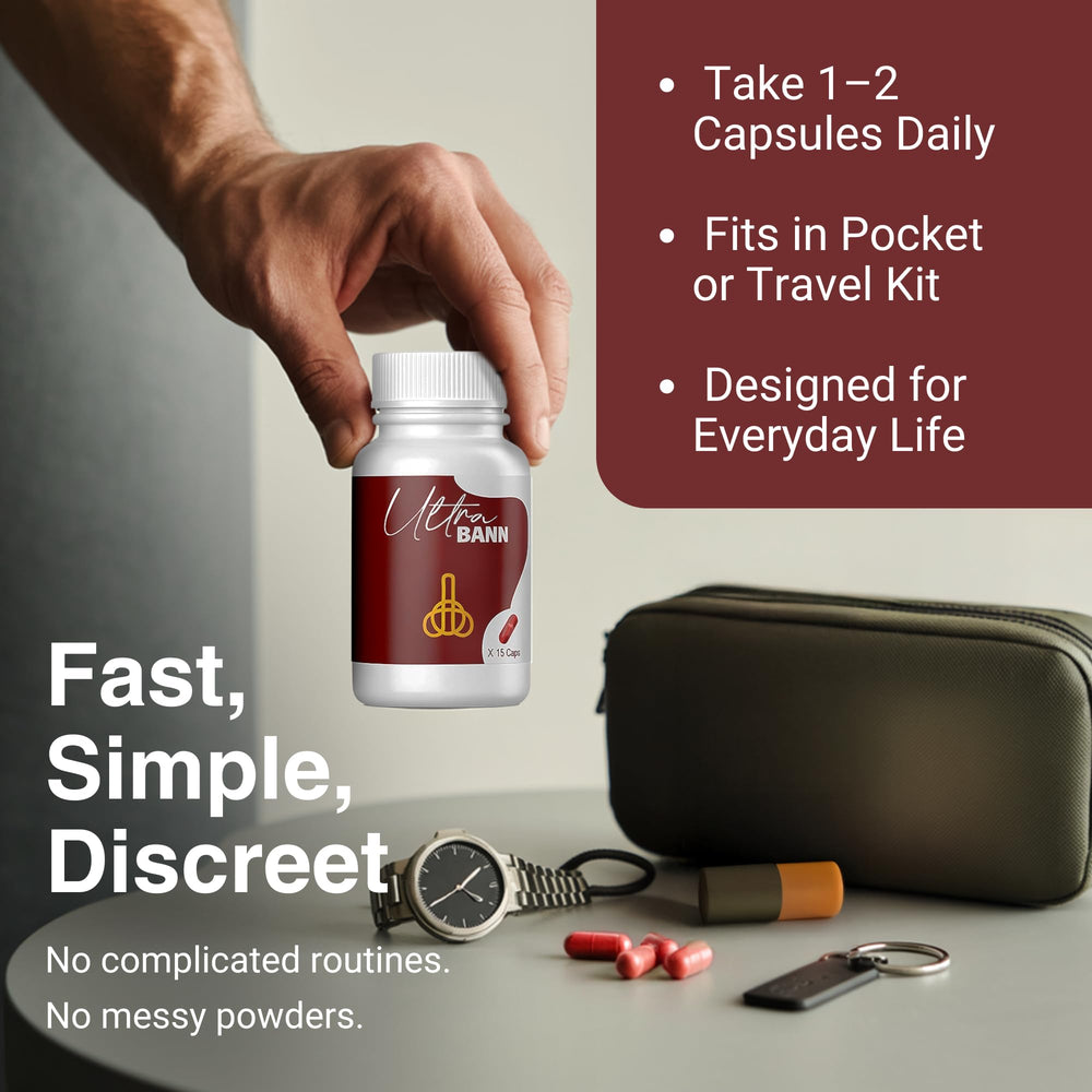 Zest Of Moringa Ultra Bann capsules closeup illustrating vegan, gluten-free wellness