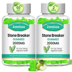 Zetelixia 2-pack Chanca Piedra Gummies Apple flavor packaging