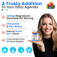 GMP-certified and third-party tested Zetelixia magnesium glycinate gummies