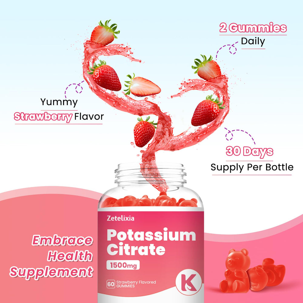 Packaging shot of Zetelixia potassium gummies