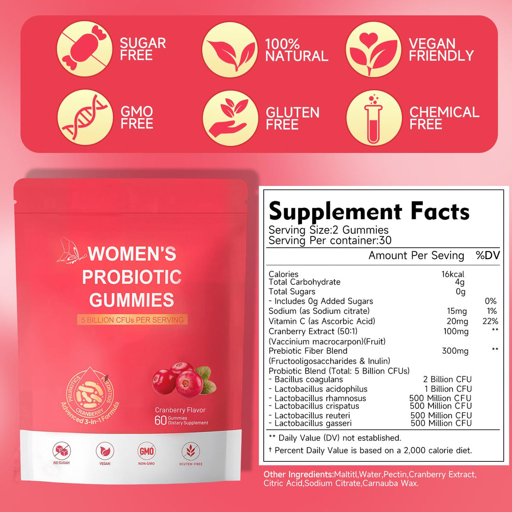 Gummies displayed on a bathroom counter for daily use