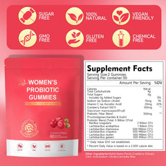 Gummies displayed on a bathroom counter for daily use