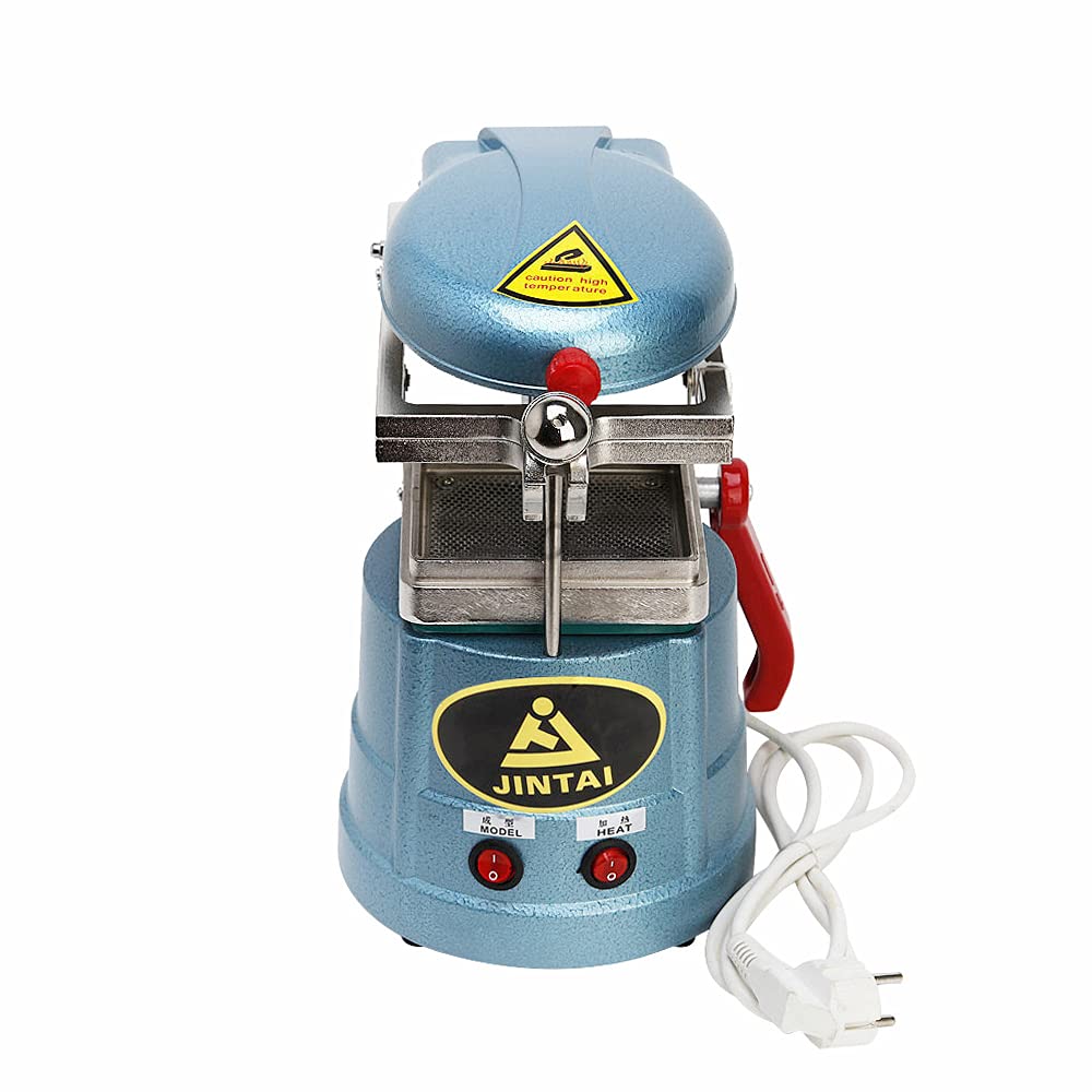 ZGOOD 1000W Dental Vacuum Former Machine blue - front view