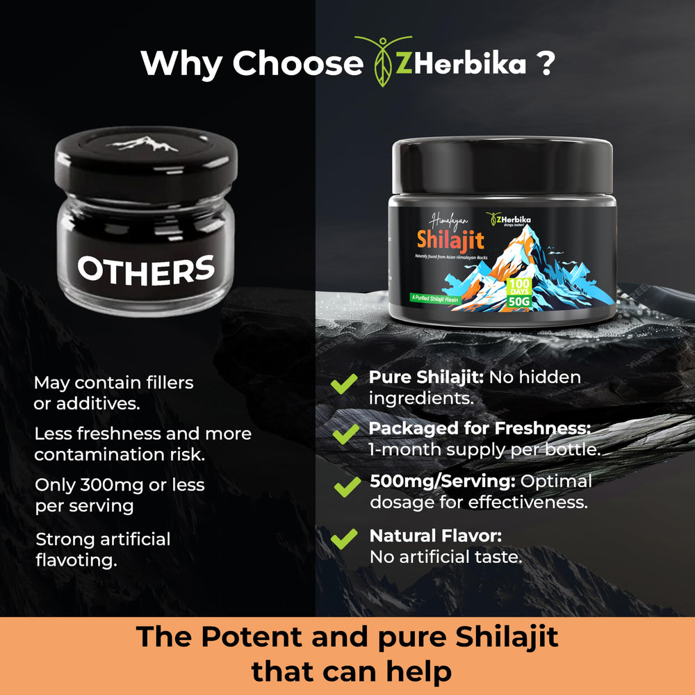 Energy and immunity support with Shilajit Resin