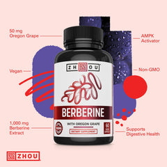 Berberine with Oregon Grape for keto metabolic support