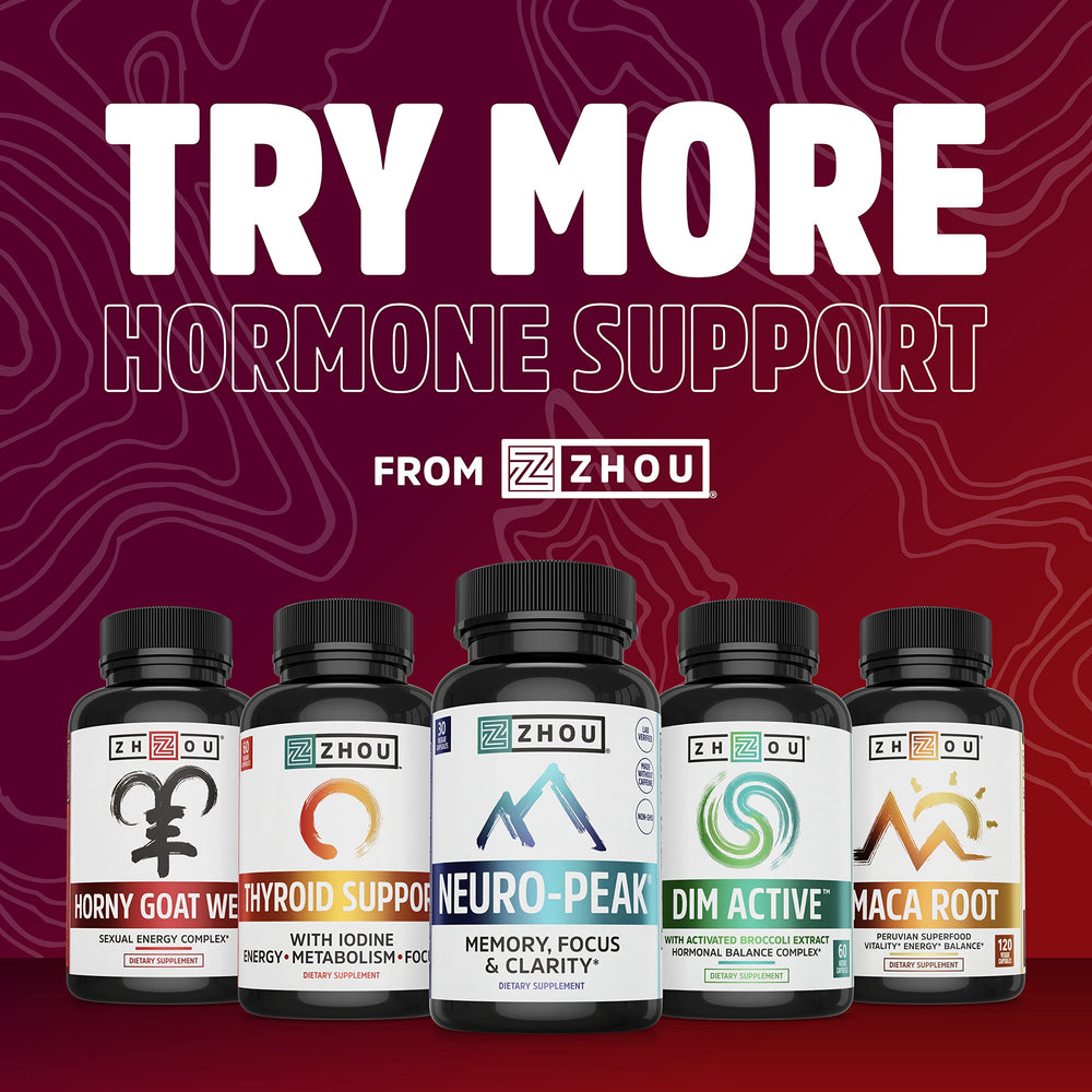 60-count bottle of ZHOU Clarity & Vitality in packaging