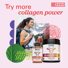 Grass-fed, pasture-raised cattle source for Zhou Collagen Peptides