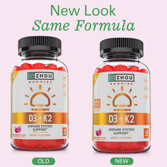 Gelatin-free veggie gummy bottle with label