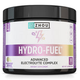 Zhou Hydro-Fuel Passionfruit Lemonade electrolytes powder canister label