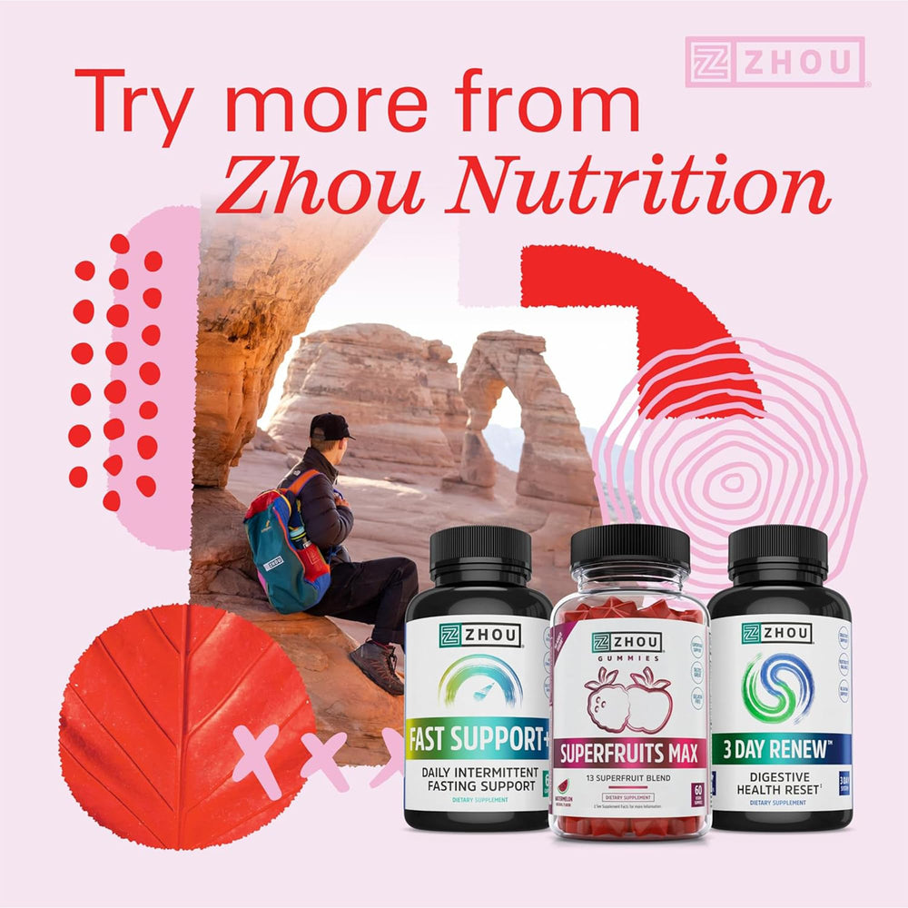 Zhou Vegan Multivitamin packaging with branding