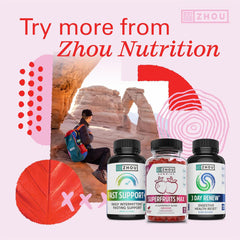 Zhou Vegan Multivitamin packaging with branding