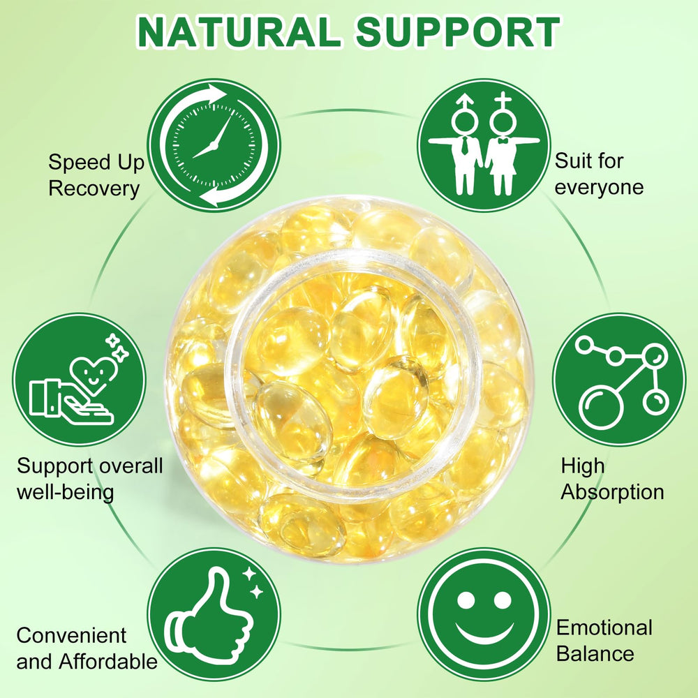 All-natural ingredients: oregano oil and black seed oil icons