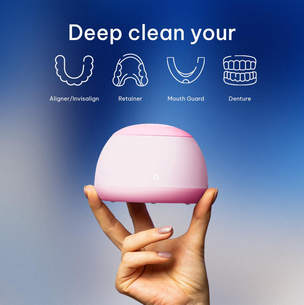 Zima Dental Pod with lid open and cleaning chamber visible