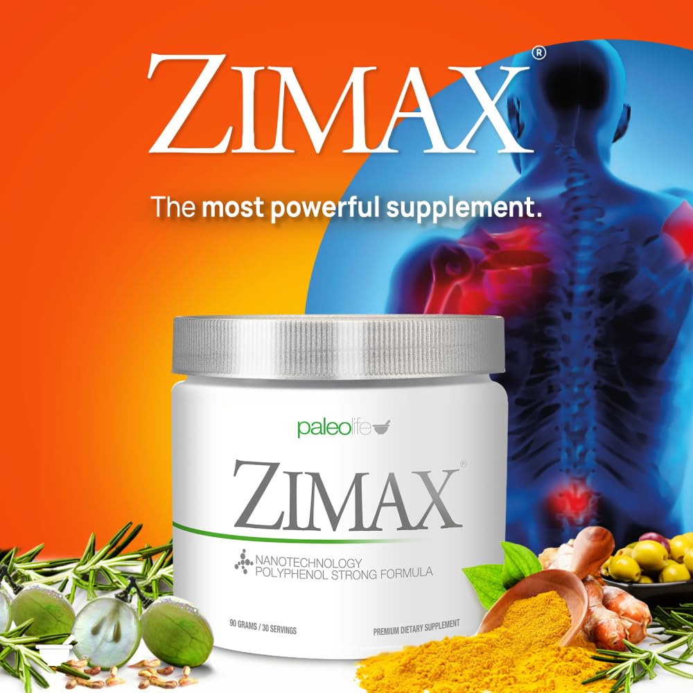 ZIMAX Super ANTIOXIDANT product label