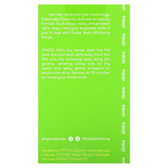 Zimba Coconut Flavored Teeth Whitening Strips packaging