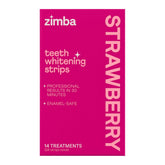 Zimba Strawberry Teeth Whitening Strips packaging