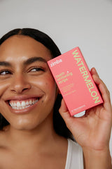 Watermelon flavored Zimba whitening strips packaging