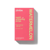Zimba Watermelon Whitening Strips packaging close-up