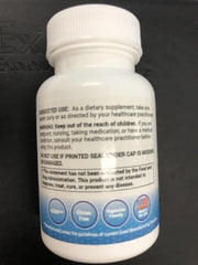 Macro close-up texture of the zinc sulfate tablet