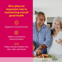 Diagram of zinc bisglycinate absorption in the body