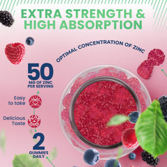 GMP-certified facility producing zinc gummies