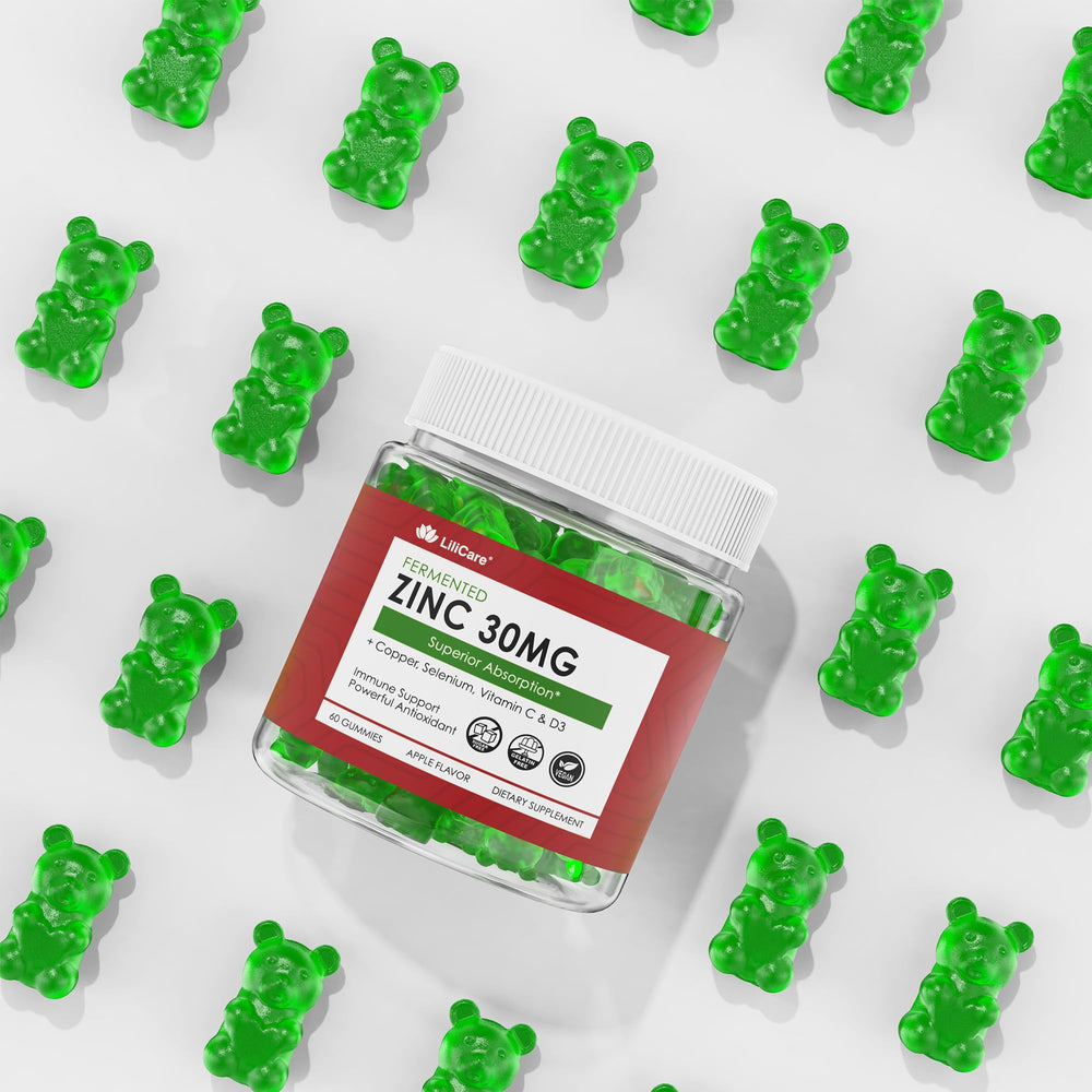 Two bottle packaging for 2-pack zinc gummies