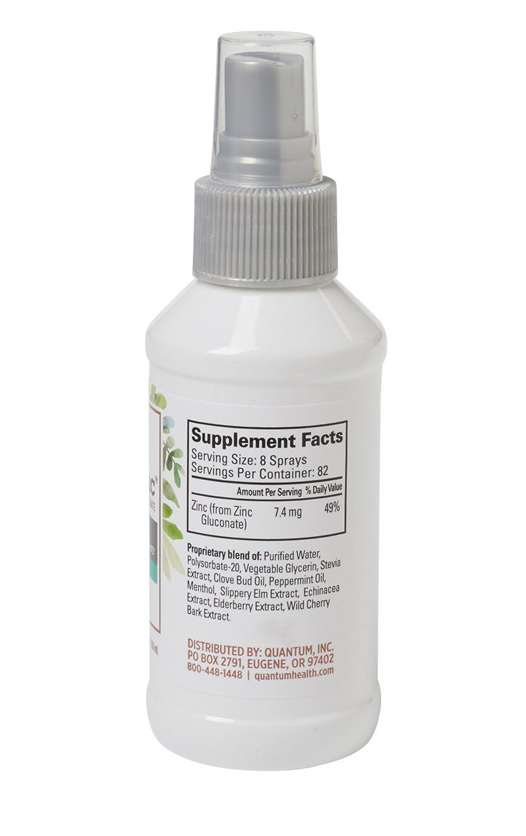 Concept image showing zinc ion release for immune support