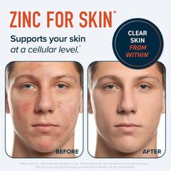 Illustration of zinc, copper, and vitamin B6 ingredients