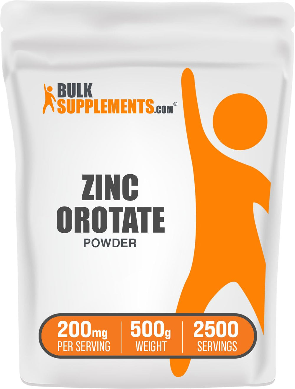 Zinc Orotate Powder 500g front packaging