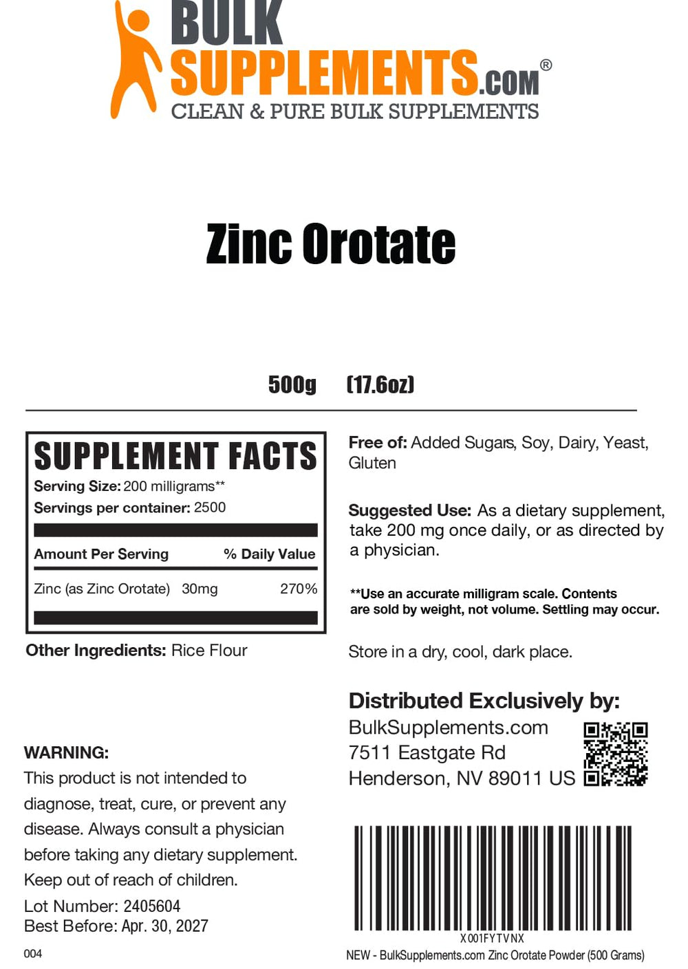 Third-party testing seal and cGMP compliance