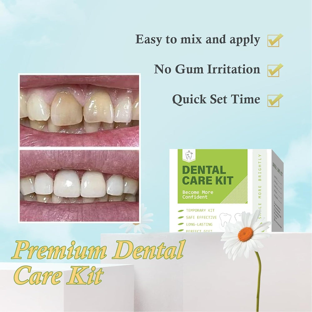 Non-toxic dental filling compound close-up
